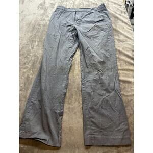 Banana Republic Men's Chino Pants Classic Fit Size 33x32 Grey Flat‎ Front